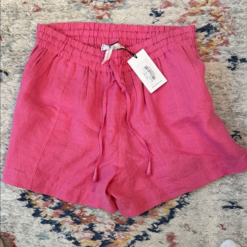 Apiece Apart Trail Pink Shorts